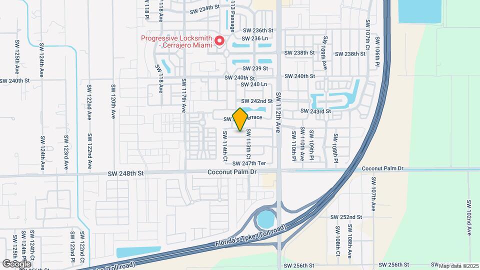 11351 SW 245th St Map and Location Details