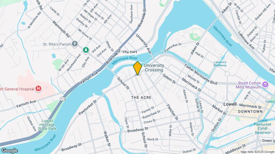 308 Pawtucket St Map and Location Details