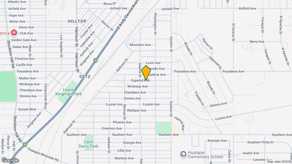 2720 Superba Ave Map and Location Details