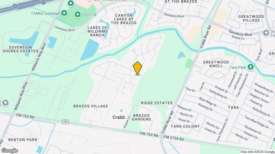 5819 Mitre Peak Ln Map and Location Details