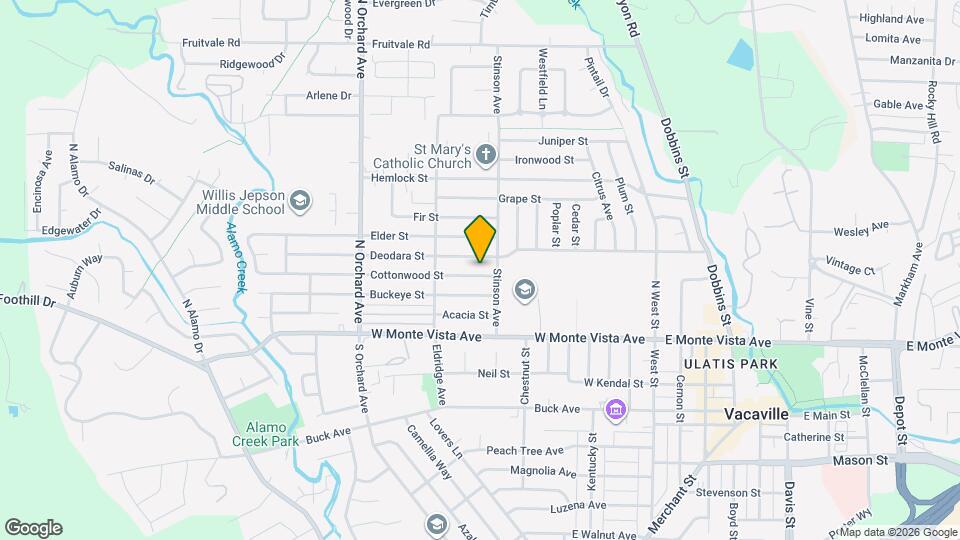 324 Cottonwood St Map and Location Details