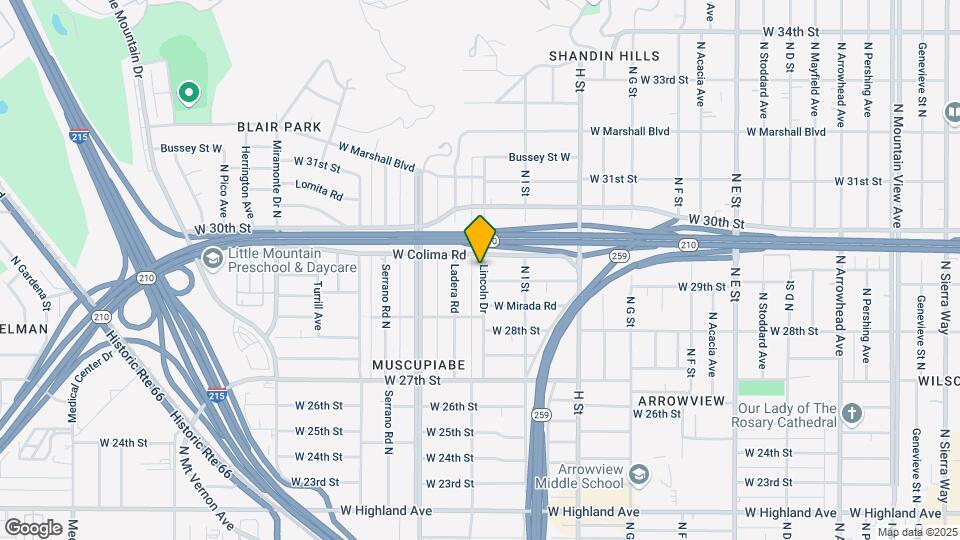2924 Lincoln Dr Map and Location Details