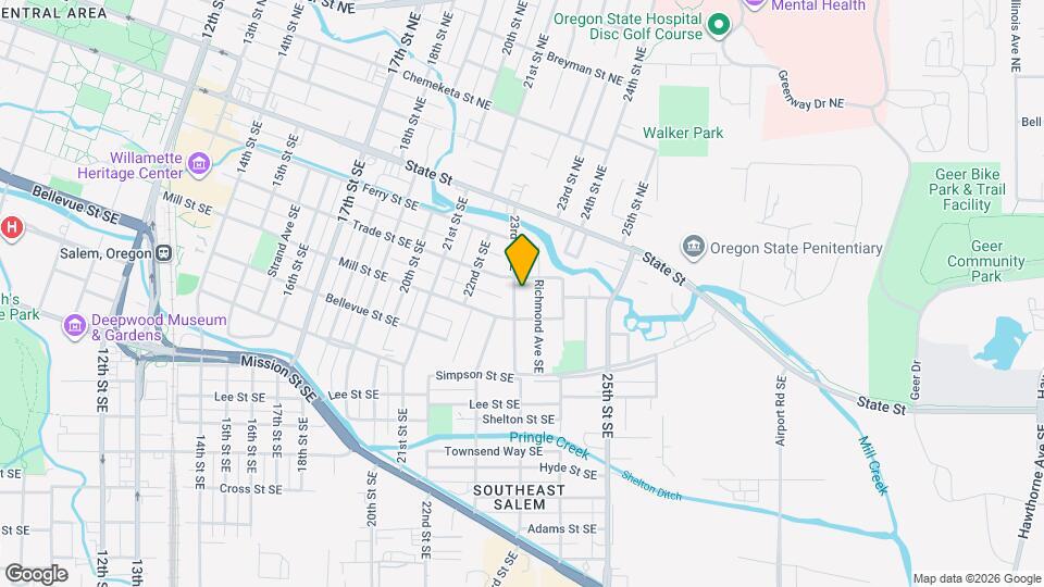 336 23rd St SE Map and Location Details