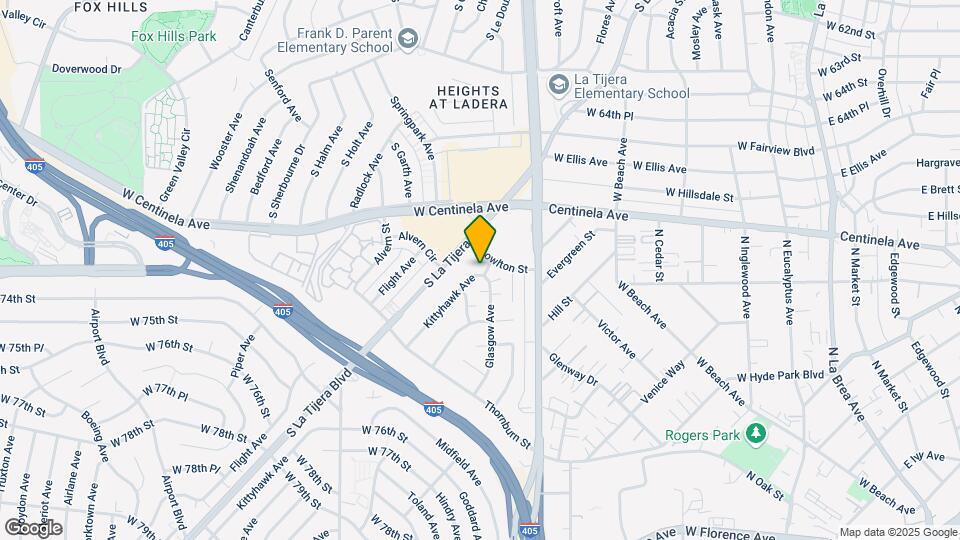 6923 Kittyhawk Ave Mapa y Detalles de la Ubicación