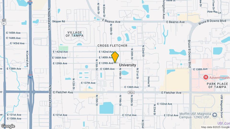 1809 E 139th Ave Mapa y Detalles de la Ubicación