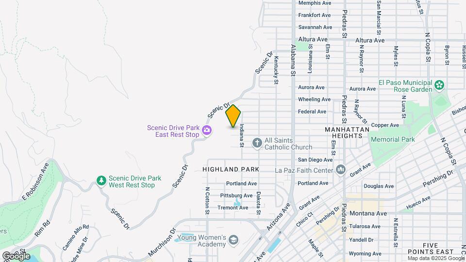 2205 Silver Ave Map and Location Details