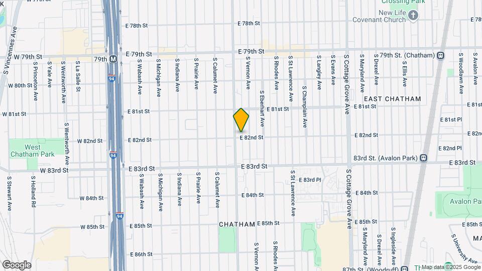 8157-59 S King Drive Map and Location Details