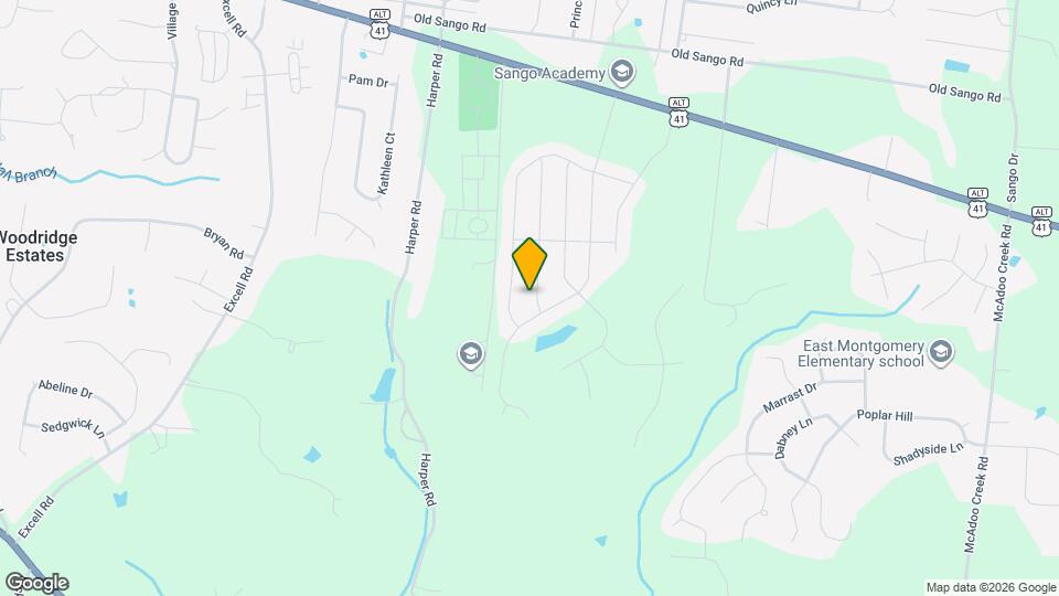 584 Dexter Dr Map and Location Details