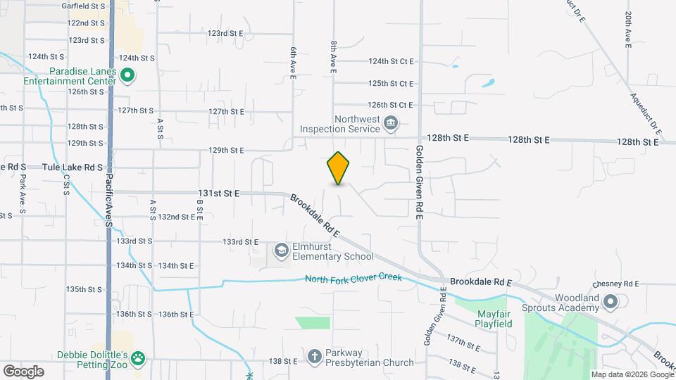13004 8th Ave E Mapa y Detalles de la Ubicación