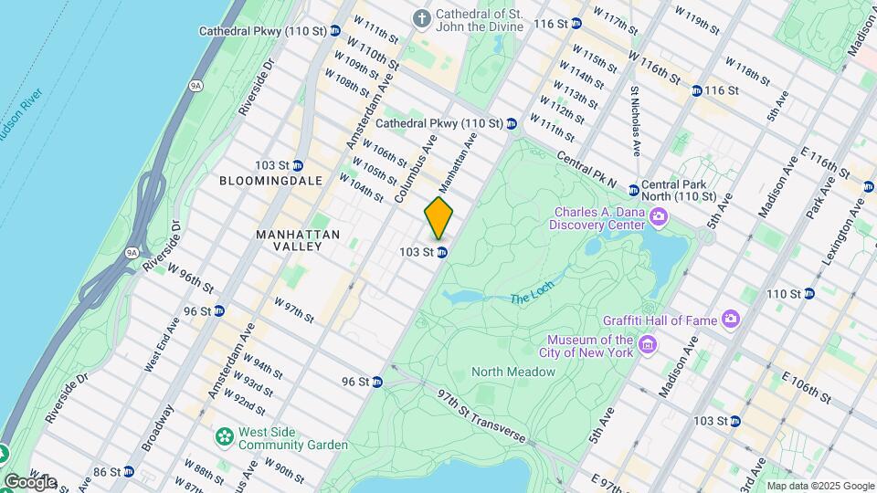 3 W 103rd St-Unit -1FW Map and Location Details