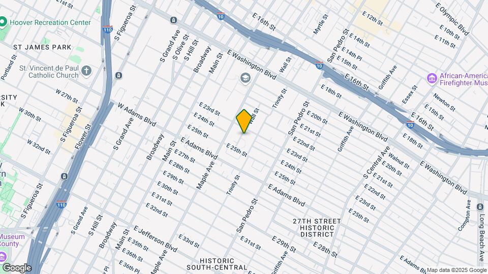 2318 Wall St Mapa y Detalles de la Ubicación