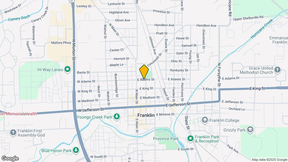 298 N Water St Map and Location Details