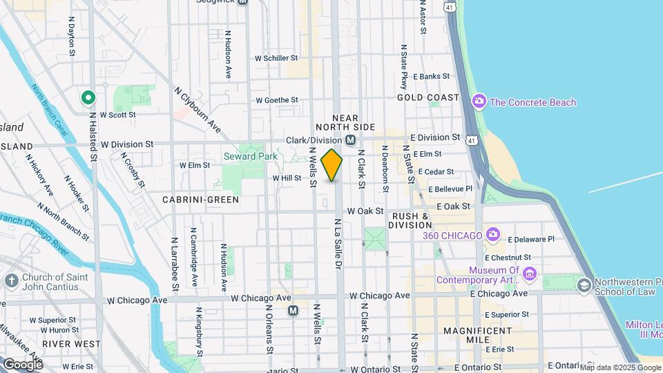 1038 N La Salle Dr Mapa y Detalles de la Ubicación