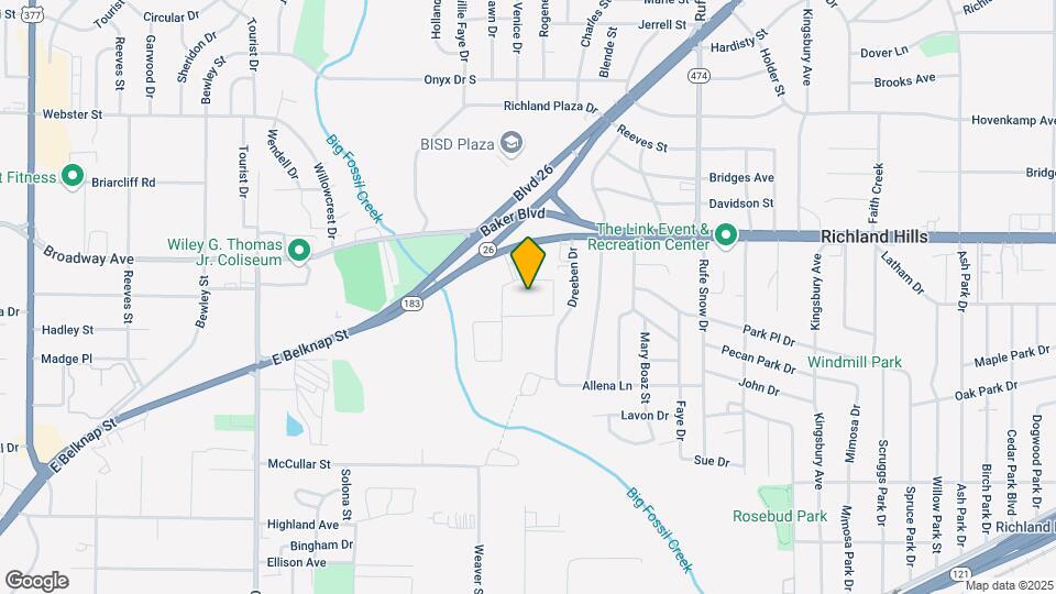 6324 Baker Blvd Map and Location Details