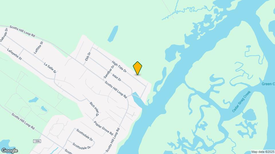 245 High Tide Dr Map and Location Details