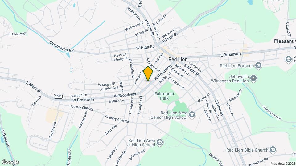 305 W Broadway Map and Location Details