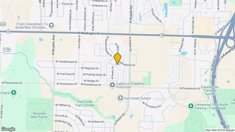 4156 W Bradstreet Ln Map and Location Details