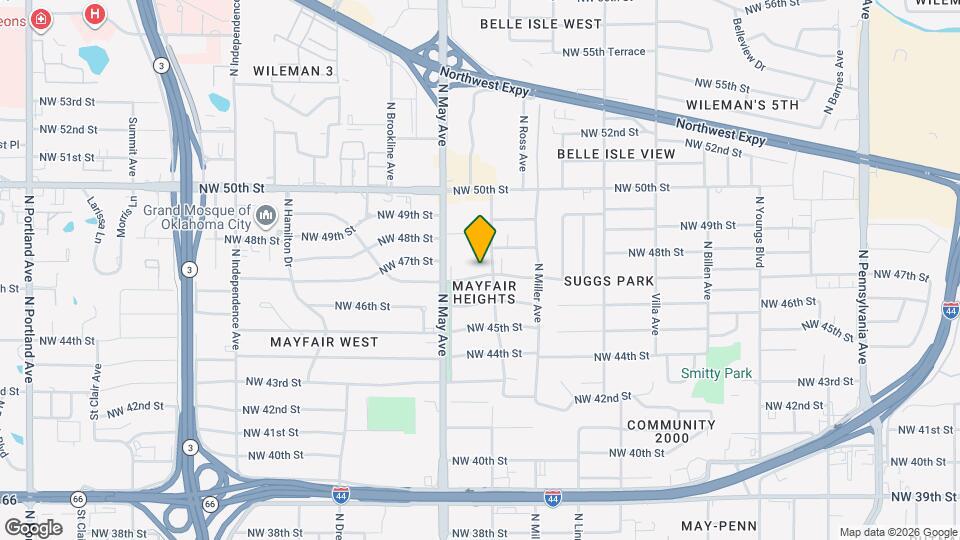 2809 NW 47th St Map and Location Details