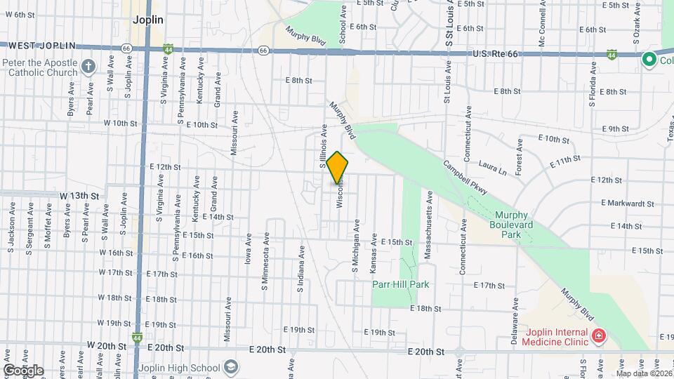 1226 Wisconsin Ave Map and Location Details