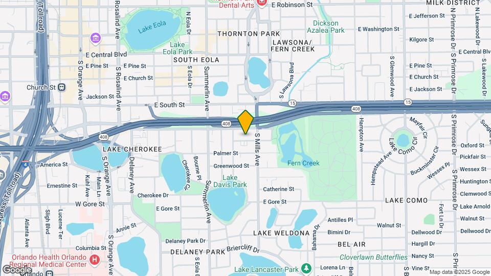 1095 Elmwood St Map and Location Details