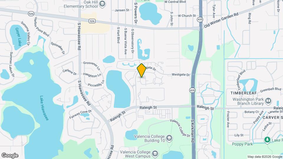 6190 Westgate Dr Map and Location Details