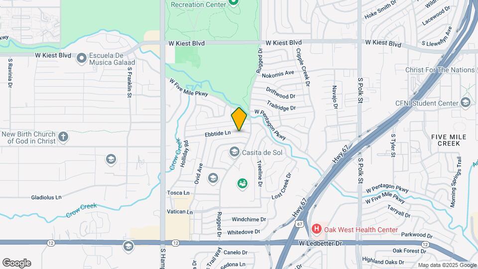 1818 Ebbtide Ln Map and Location Details