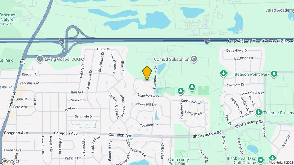 1401 Grayshire Ct Map and Location Details