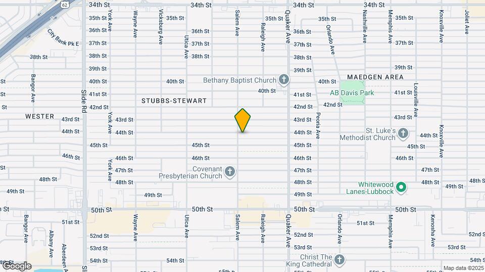 4517 44th St Map and Location Details