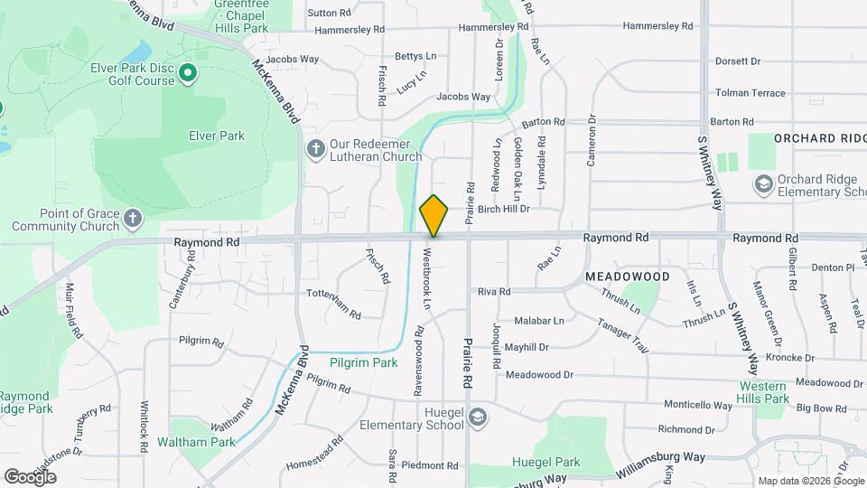 2001 Westbrook Ln Map and Location Details