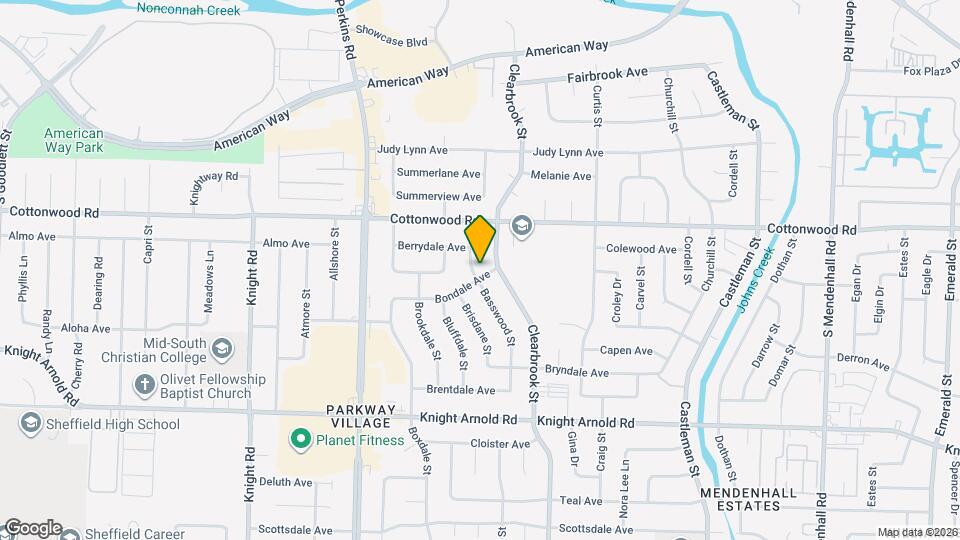 4888 Bondale Ave Map and Location Details