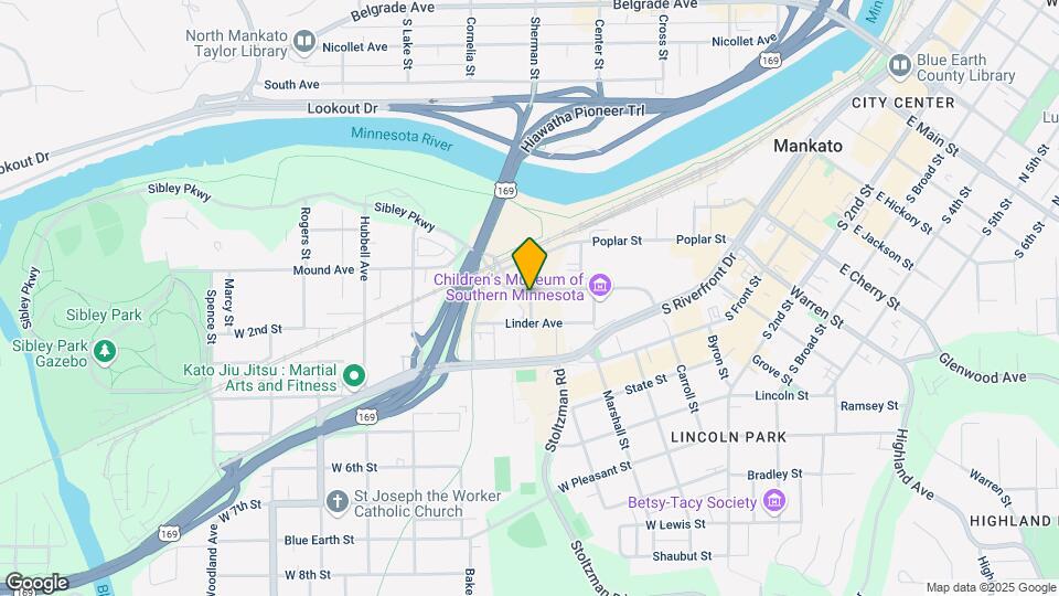 212 Dewey St Mapa y Detalles de la Ubicación