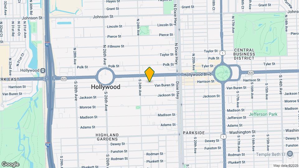 2309 Van Buren St Mapa y Detalles de la Ubicación