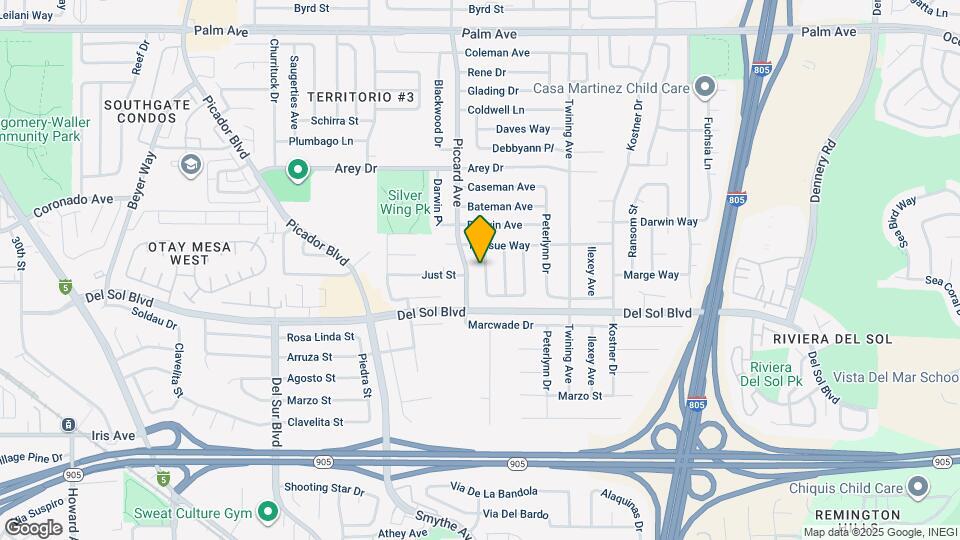 1184 Kenalan Dr Map and Location Details