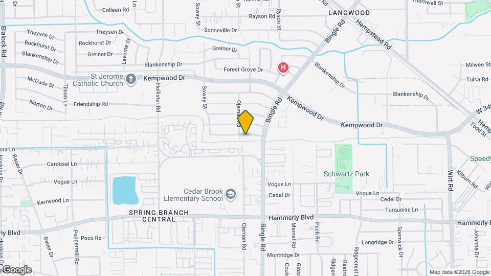 8527 Kempridge St Map and Location Details