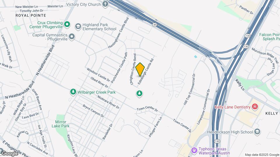 18820 Edinburgh Castle Rd Map and Location Details