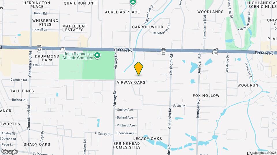 702 Mozingo Ln Map and Location Details