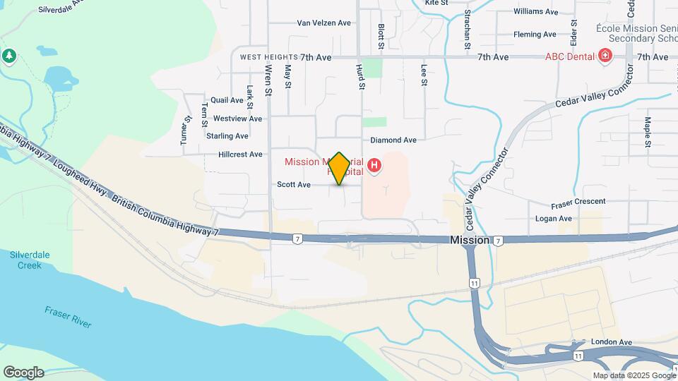 Top Floor Suite in 4-Plex Map and Location Details