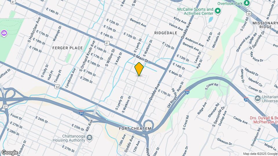 1674 S Watkins St Map and Location Details