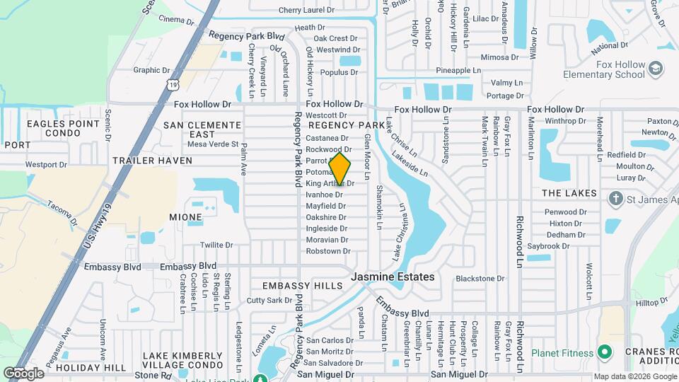 7325 Ivanhoe Dr Map and Location Details