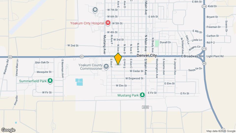 503 W Birch St Mapa y Detalles de la Ubicación