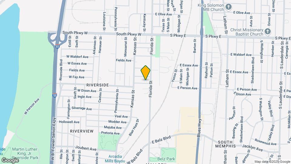 28 W Fay Ave Map and Location Details