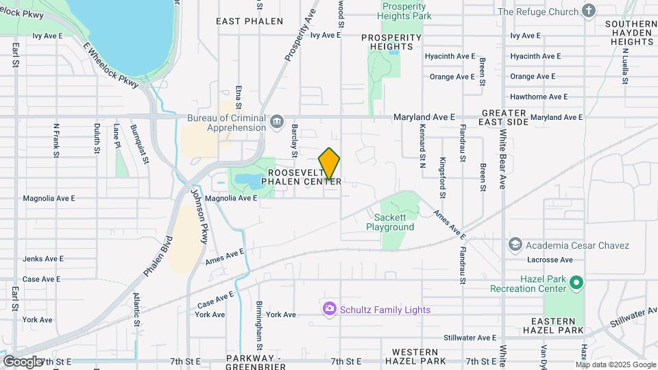 1515 Magnolia Ave E Map and Location Details