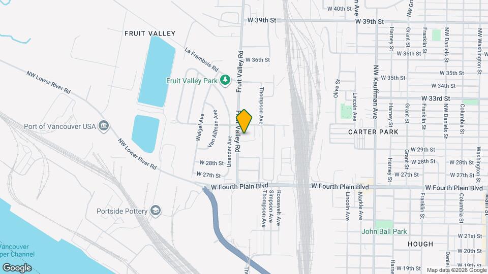 2917 Fruit Valley Rd Map and Location Details