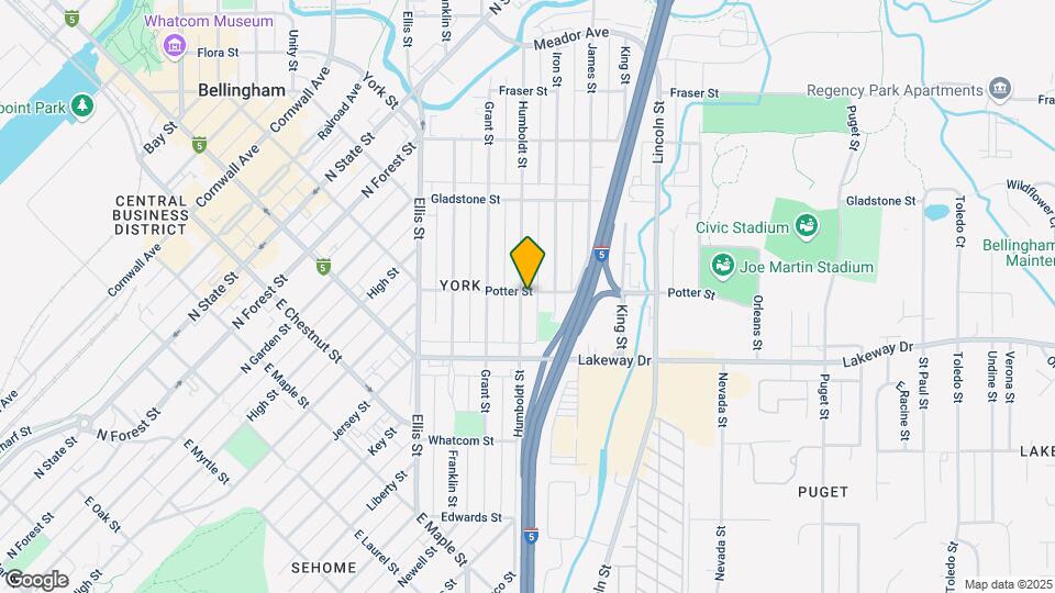 1350 Humboldt St Mapa y Detalles de la Ubicación