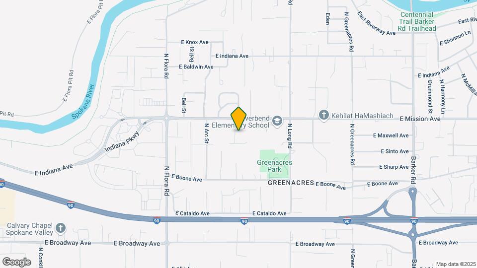 1422 N Corbin Rd Map and Location Details