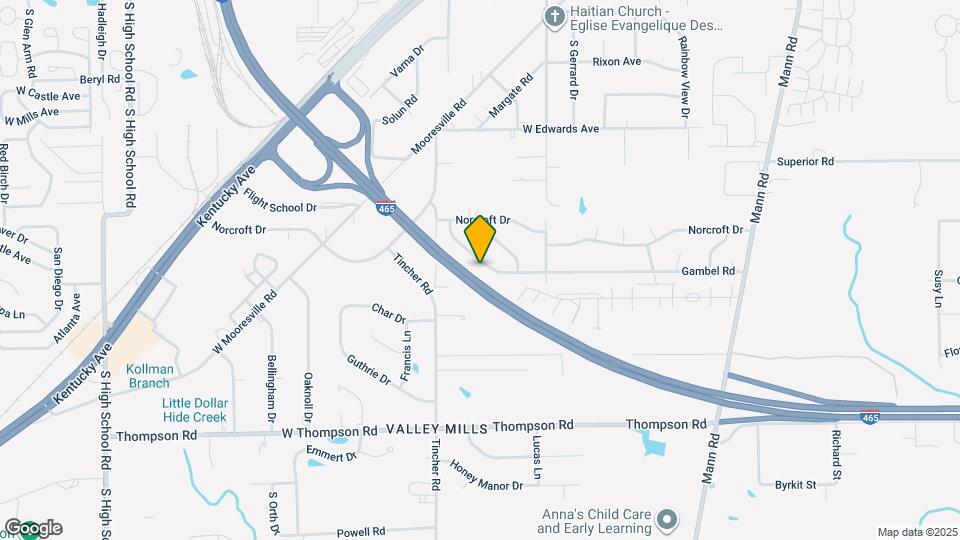 5355 Gambel Rd Map and Location Details