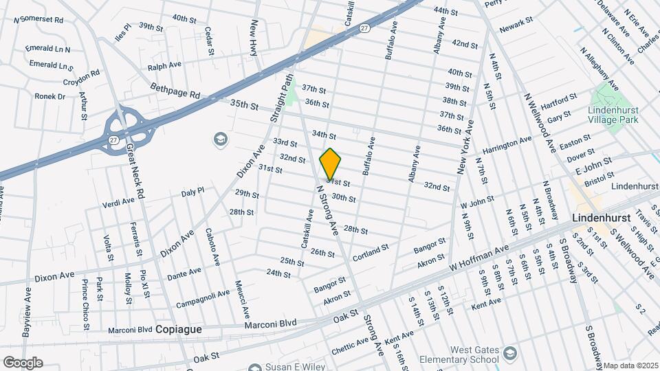 381 31st St Map and Location Details