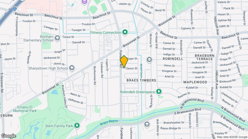 6621 Jason St Map and Location Details