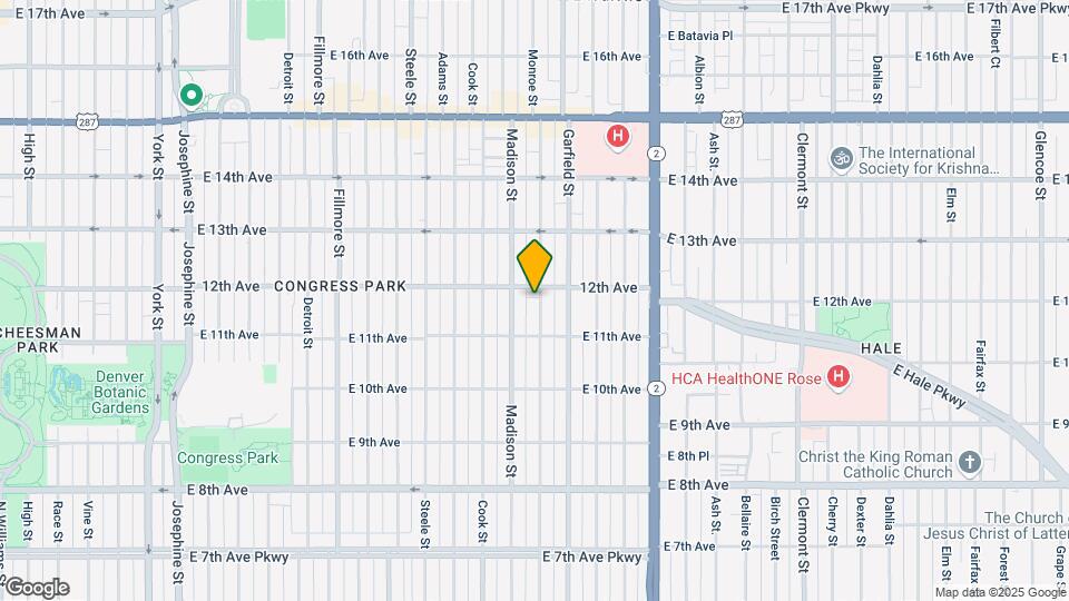 1149-1151 Monroe St Map and Location Details