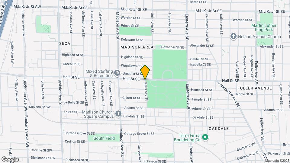 530 Hall St SE Map and Location Details